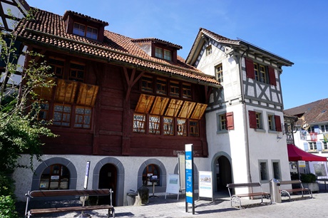 Das Turmhaus in der Altstadt Arbons.