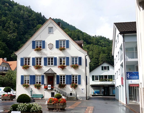 Das Alte Rathaus von Bad Ragaz.