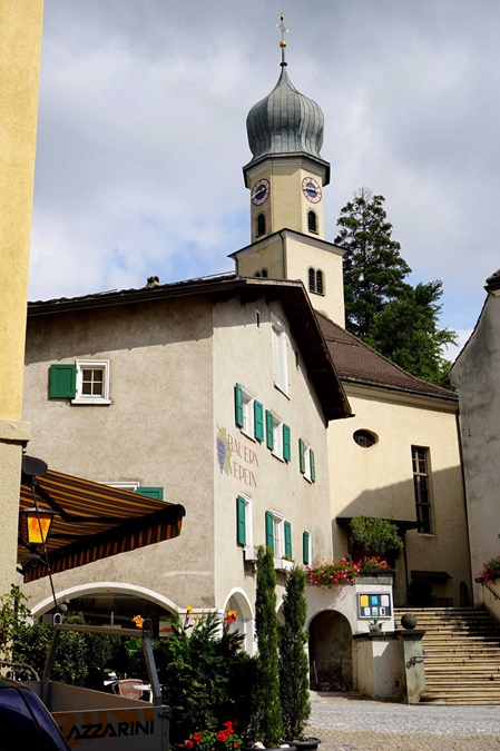 Die Reformierte Kirche von Maienfeld.