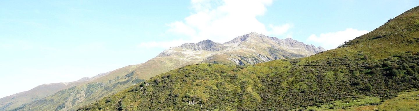 Der oberhalb von Tschamut gelegene Oberalppass.